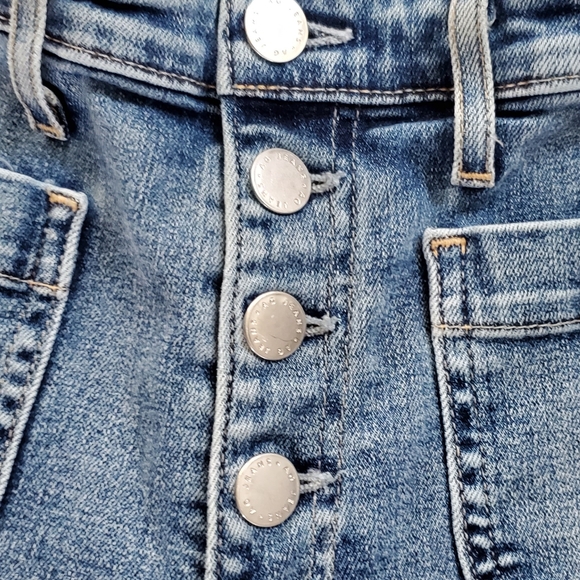 Anthropologie+AG "Stevie" Ankle Button Fly Slim Straight Jeans 27, EUC - Picture 10 of 15